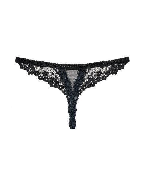 Letica stringi otwarte czarne L/XL Obsessive Obsessive