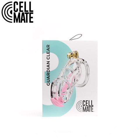 Pas cnoty Guardian Chastity Cage Clear Size 3 CELLMATE CELLMATE