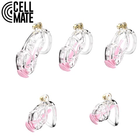 Pas cnoty Guardian Chastity Cage Clear Size 3 CELLMATE CELLMATE