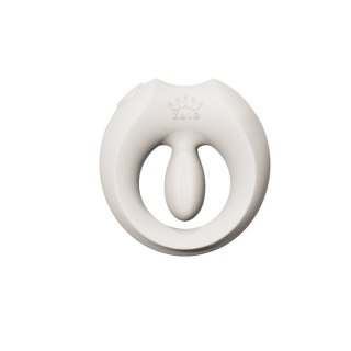 Pierścień erekcyjny ze stymulatorem Apis Ivory White Zalo Zalo