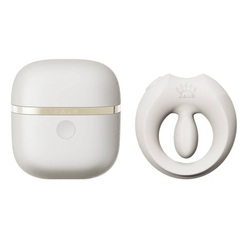 Pierścień erekcyjny ze stymulatorem Apis Ivory White Zalo Zalo
