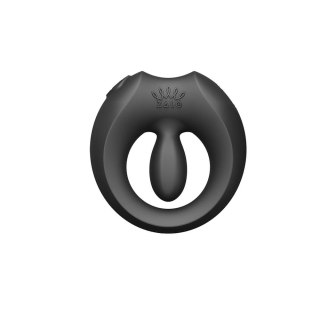 Pierścień erekcyjny ze stymulatorem Apis Obsidian Black Zalo Zalo