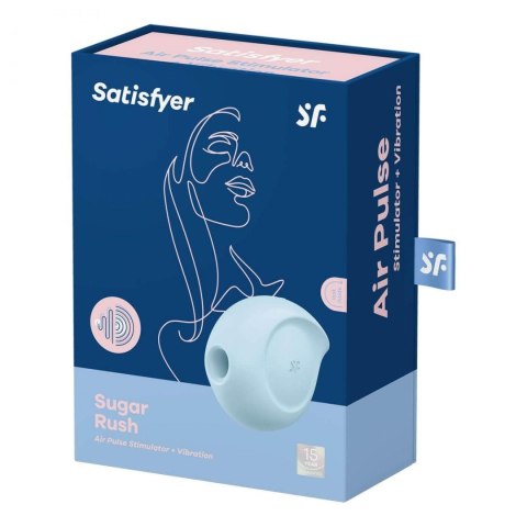 Stymulator łechtaczki Sugar Rush Blue-Satisfyer