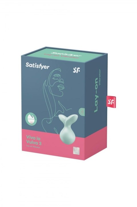 Stymulator łechtaczki Viva la Vulva 3 mint-Satisfyer