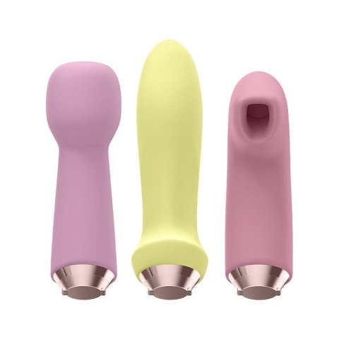 Wibrator 4w1 Marvelous Four Air pulse + Vibrator set Satisfyer Satisfyer