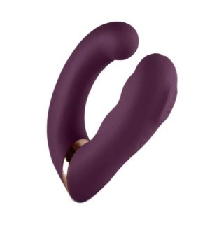 Wibrator Do Punktu G Ze Stymulatorem Variety Burgundy Rocks-Off Rocks-Off