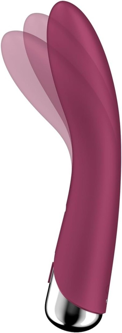 Wibrator do punktu G Spinning Vibe 1 Red-Satisfyer