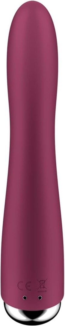 Wibrator do punktu G Spinning Vibe 1 Red-Satisfyer