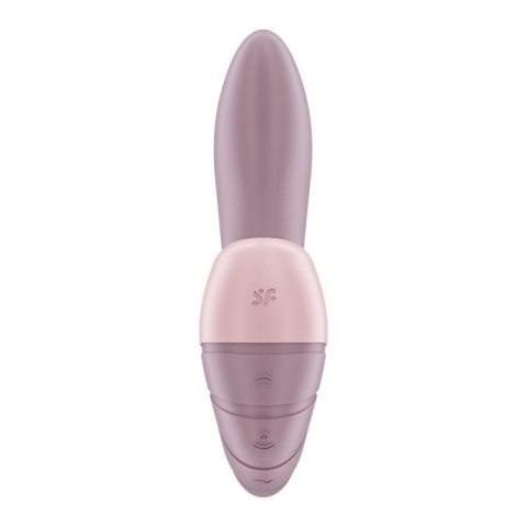 Wibrator do punktu G ze stymulatorem-Supernova Old Rose-Satisfyer