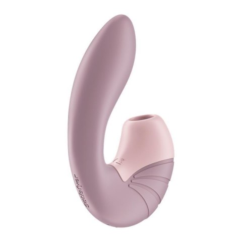 Wibrator do punktu G ze stymulatorem-Supernova Old Rose-Satisfyer