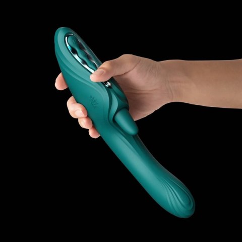 Wibrator króliczek Ares Turquoise Green Zalo Zalo