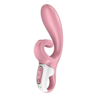 Wibrator króliczek Hug Me Connect App Pink-Satisfyer