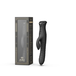 Wibrator króliczek Mose 2 Obsidian Black-Zalo