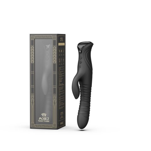 Wibrator króliczek Mose 2 Obsidian Black-Zalo