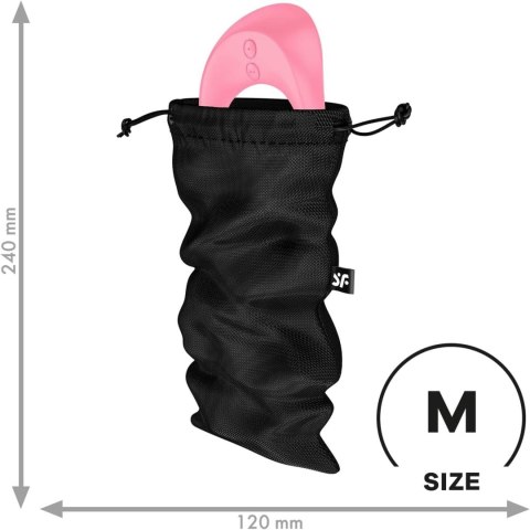 Worek na zabawki erotyczne Treasure Bag M Black Satisfyer Satisfyer
