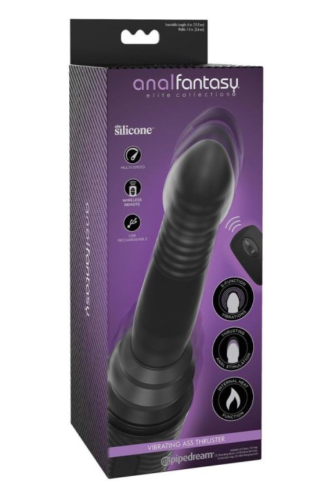 ANAL FANTASY ELITE VIBRATING ASS THRUSTER BLACK
