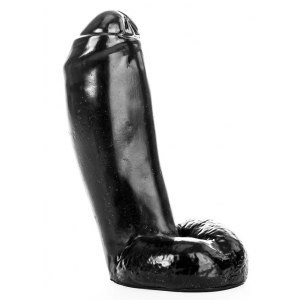 Dildo czarne Big Bird 15x6cm All Black