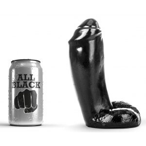 Dildo czarne Big Bird 15x6cm All Black