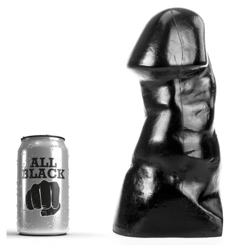Dildo czarne Cum Gun 23x10.5cm All Black