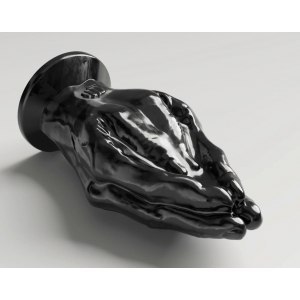 Dildo do fistingu dłonie czarne Steroid Hail Mary 22x12.5cm All Black