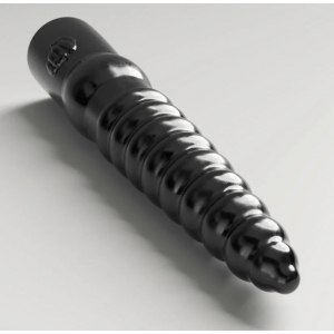 Dildo czarne Steroid The Home Run 30x8cm All Black