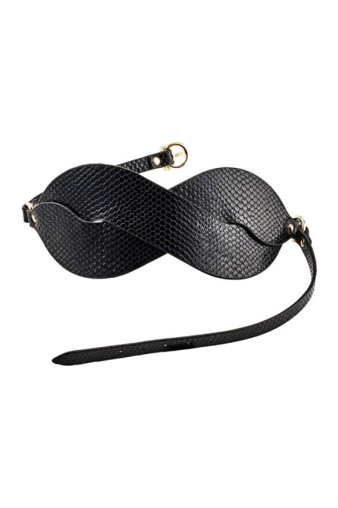Maska na oczy czarna GUILTY PLEASURE BEACON BRAIDED BLINDFOLD