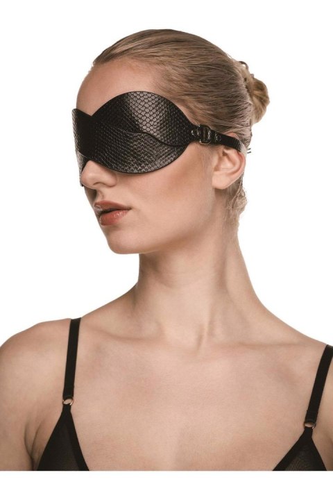 Maska na oczy czarna GUILTY PLEASURE BEACON BRAIDED BLINDFOLD