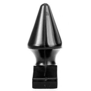 Korek analny czarny Pop8 13.5x8cm All Black