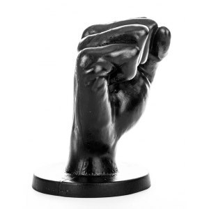 Korek analny czarny Enrico 13x10.5cm All Black