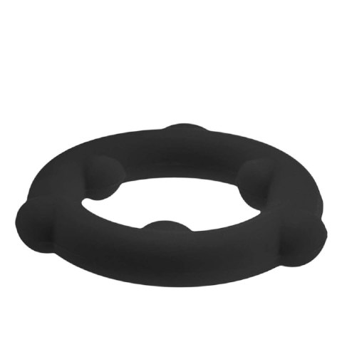 Pierścień erekcyjny [SIL] SPINNER Cockring Black Oxballs Oxballs