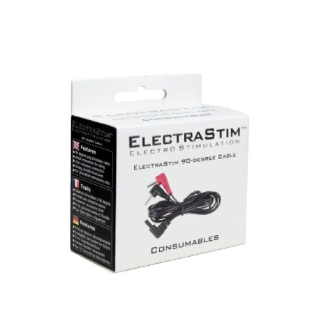 90-Degree Stimulator Cables (2x) ElectraStim ElectraStim