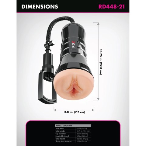 Masturbator Super Sucker XXL Stroker - Light PDX Extreme Pipedream