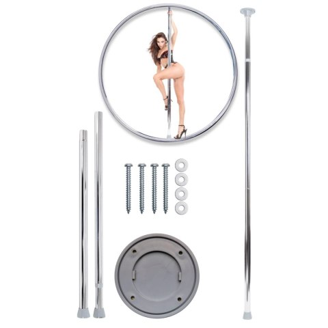 Rura do pole dance Fantasy Dance Pole Silver Fetish Fantasy Series Pipedream