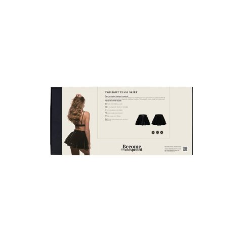 Spódniczka mini Twilight Tease Skirt Black S Guilty Pleasure Guilty Pleasure