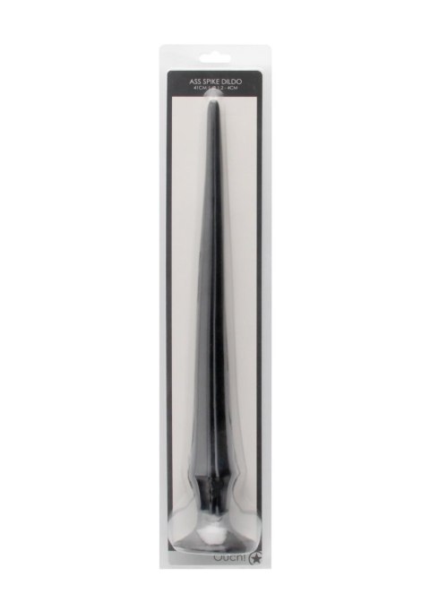 Korek analny czarny 42cm Ass Spike Dildo