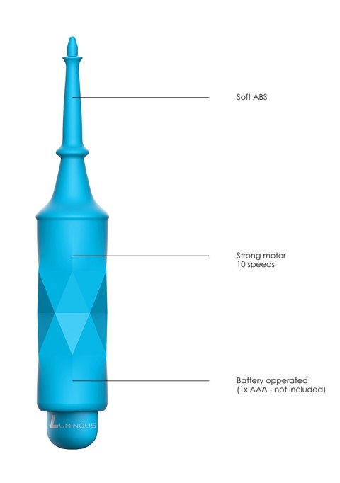 Circe - ABS Bullet With Sleeve - 10-Speeds - Turqiose