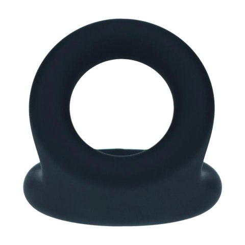 Double O Silicone Cockring - S - Black