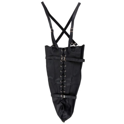 Rękaw do zniewolenia czarny OUCH Lace-up Full Sleeve Arm Restraint SHOTS