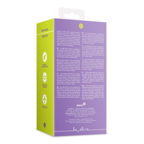 Masażer Różdżka Mini Mini Wand Vibrator