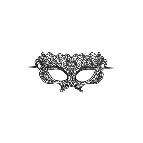 Maska ozdobna czarna Black Lace Mask