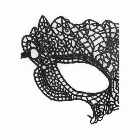 Maska ozdobna czarna Black Lace Mask