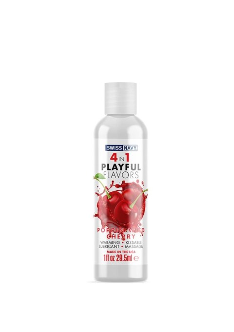 Lubrykant smakowy Wiśniowy 4In1 SWISS NAVY 30ml