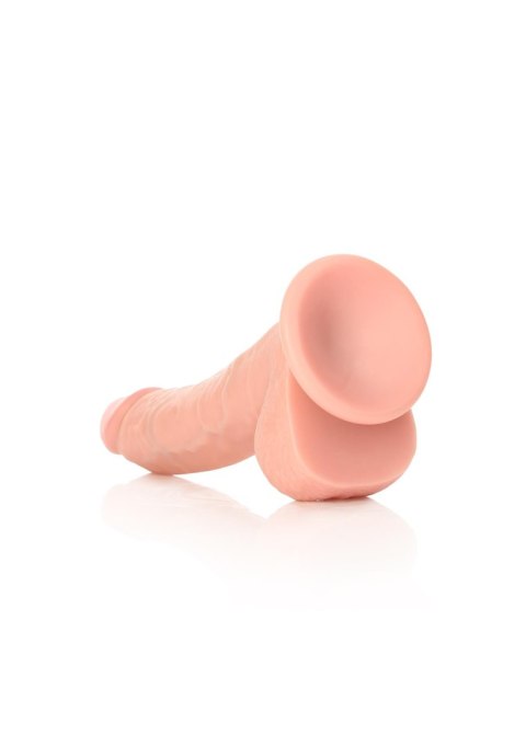 Dildo realistyczne zakrzywione cieliste 20.5cm REALROCK