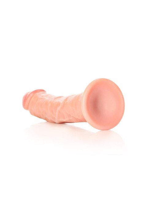 Dildo realistyczne z przyssawką zakrzywione cieliste 20.5cm REALROCK SHOTS