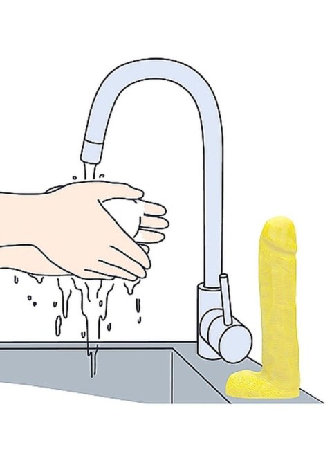 Mydło w kształcie penisa o zapachu waniliowym Dicky Soap With Balls 1szt.