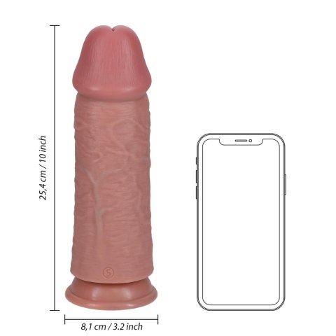 Dildo realistyczne cieliste 25cm Extra Thick REALROCK SHOTS