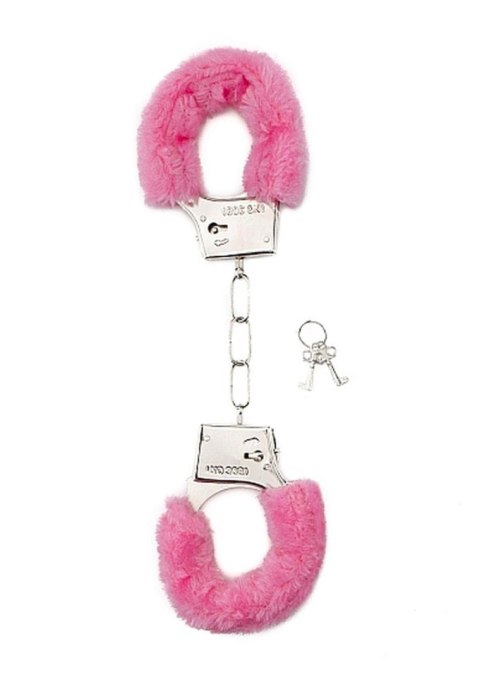 Różowe Kajdanki Futrzane Furry Handcuffs - Furry Handcuffs