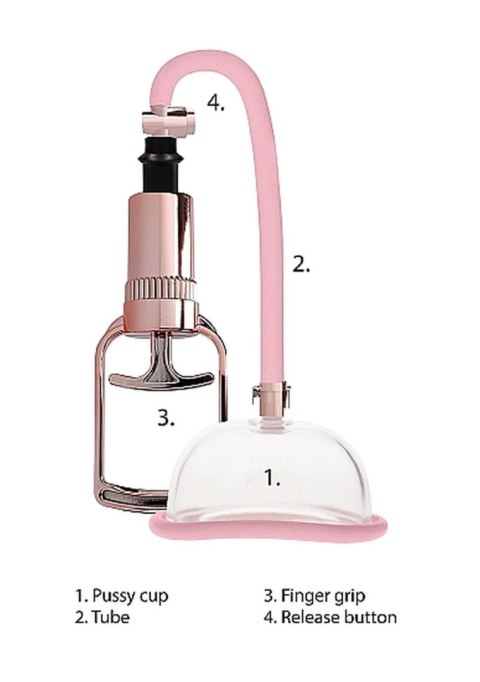 Pompka Do Waginy Pussy Pump Różowe Złoto