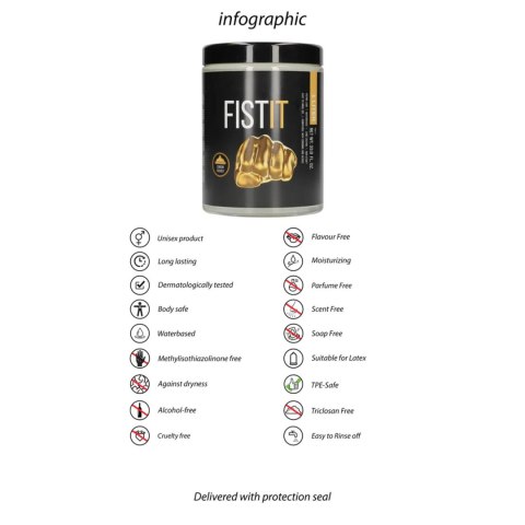 Lubrykant do fistingu FIST IT Waterbased Lubricant 1000ml