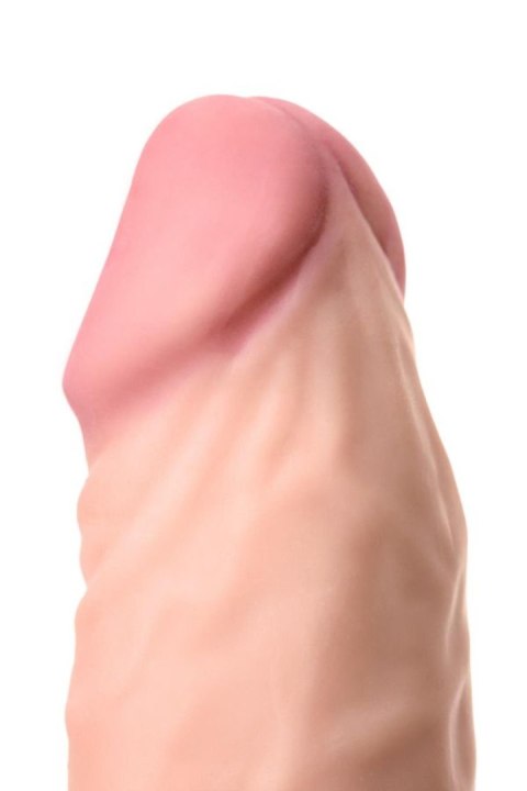 Realistyczny Wibrator Silikonowy Wielobiegowy Cielisty 17,2 cm– A-TOYS